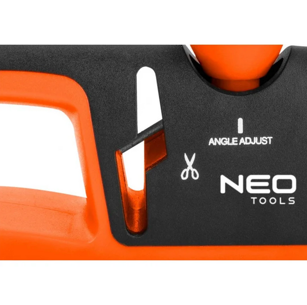 Neo Tools Точилка для ножів і ножиць, кут заточування, що регулюється, 3 етапи заточування 813 фото