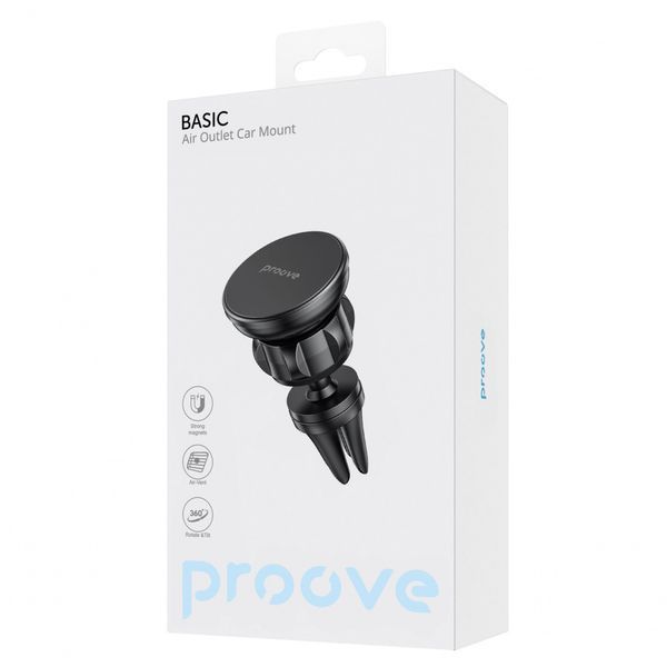 Proove Basic автомобильный держатель с soft-touch покрытием