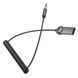 Аудіоадаптер Borofone BC56 Peaceful AUX BT ресивер | Bluetooth 5.0, Usb/Aux | Gray 2622 фото 6