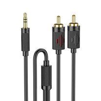 Кабель HOCO UPA28 з 3.5mm на 2 RCA