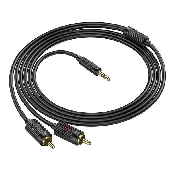 Кабель HOCO UPA28 з 3.5mm на 2 RCA аукс тюльпани