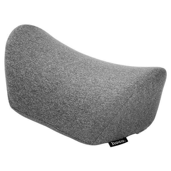Підголівник HOCO memory foam HX71 | 300x186x120mm, з фіксацією за спинку | Silver 2669 фото