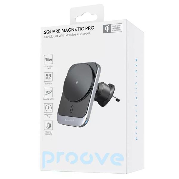 Коробка Proove Square Magnetic PRO у вентиляційну решітку.