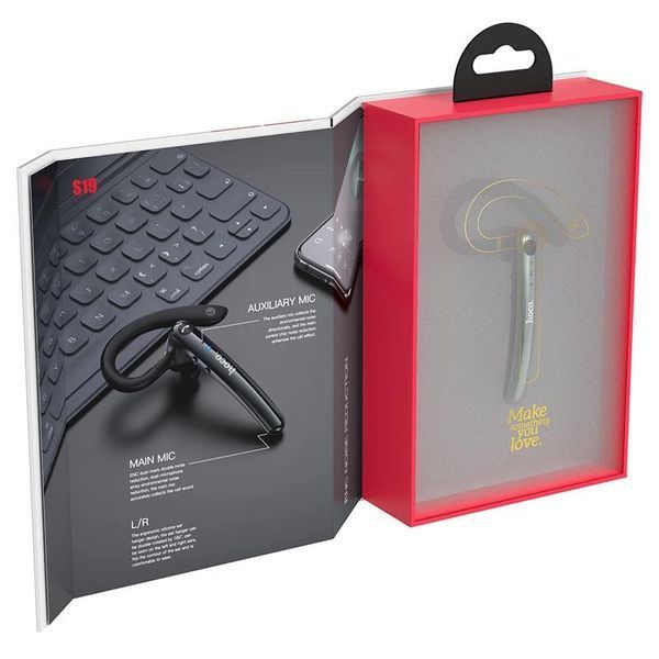 Bluetooth гарнітура HOCO S19 Heartful ENC преміум якість