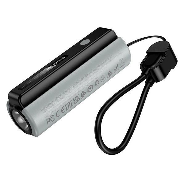 Повербанк BOROFONE Star BJ87 5000mAh Black &ndash; вигляд корпусу під кутом